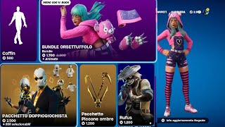 SHOP FORTNITE DOPPIOGIOCHISTA SYD RUFUS NOVITA 18 NOVEMBRE 2024 [upl. by Hort]