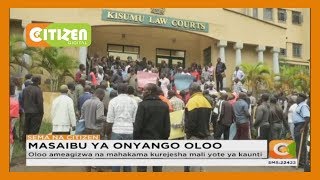 Mahakama Kisumu yashikilia uamuzi wa kumtimua Onyango Oloo kama Spika [upl. by Genevra312]