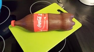 Coca Cola Cake 3D Bottle Cola Kuchen Torte [upl. by Niuqaoj105]