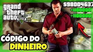 CÓDIGO DO DINHEIRO GTA 5 [upl. by Kall469]