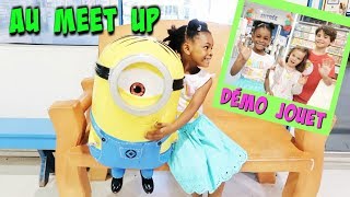 MAELLIA ET ANAÏS RENCONTRE LA FAMILLE DEMO JOUET Vlog [upl. by Ciccia]