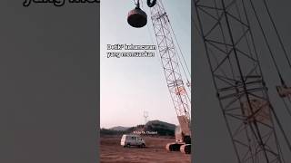 crane demolition shortvideo shorts fyp [upl. by Sucramej]