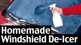 Homemade Windshield DeIcer Spray Recipe For Your Car [upl. by Astrix]