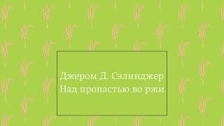 ПОЛНАЯ ВЕРСИЯ  Джером Д Сэлинджер  Над пропастью во ржи Аудиокнига [upl. by Lamont311]