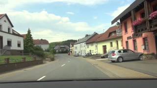 Autofahrtclip Weiskirchen Heilklimatischer Kurort der Premium Class T3g [upl. by Mcilroy]