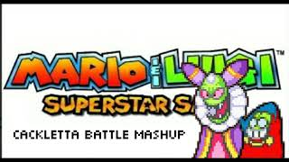 Cackletta Battle  MampL Superstar Saga  Mashup [upl. by Acinorav]