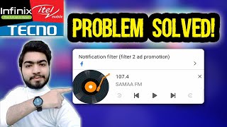 How to Stop Radio Application notification problem solved in infinix and techno Smartphones [upl. by Lachman]