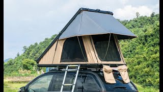 Trustmade Scout MAX Hard Shell Rooftop Tent with Roof Rack [upl. by Sawtelle]