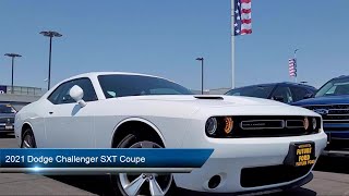 2021 Dodge Challenger SXT Coupe Sacramento Roseville Elk Grove Folsom Stockton [upl. by Aineval]