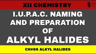 Alkyl Halides 02  IUPAC Naming amp Preparation of Haloalkanes and Haloarenes Class 12 [upl. by Corina]