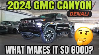 2024 GMC Canyon Denali The Most Luxurious Mid Size Truck EVER [upl. by Nomrej]