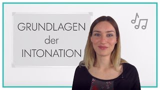 Grundlagen der Intonation im Deutschen [upl. by Merkley]