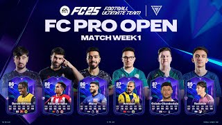 FC Pro  Open 25 Match Week 1  Group A [upl. by Nyladam452]