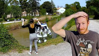 Le pire créneau de lHistoire du Canal du Midi  Pêche à laimant insolite [upl. by Addiego]