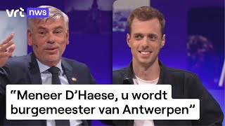 Filip Dewinter en Jos DHaese over verkiezingsuitslag in Antwerpen [upl. by Vani]