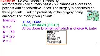 Elementary Statistics  Chapter 5 Binomial Distributions Part 2 [upl. by Silda]