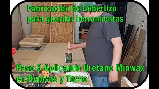 49 aplicando uretano minwax [upl. by Abroms]