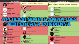 aplikasi terbaru untuk mengetahui followers dan unfollowers Instagram kita 2023 [upl. by Yeblehs]