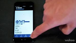 How Do I Use the Wahoo Fitness App for iOS  KICKR amp SNAP Indoor Trainers [upl. by Herring]
