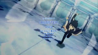 Sword Art Online III  Alicization  Opening 2 Resister  ASCA [upl. by Jenne754]