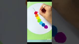 Colourful Drawing sweet art video 🥰🥰 shorts painting ❤️❤️ [upl. by Meeki]