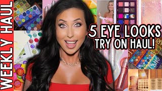 1000 NEW Makeup Haul  Huge TRY ON Clionadh Cosmetics Adept Cosmetics Sephora Ulta ColourPop [upl. by Esiuole838]