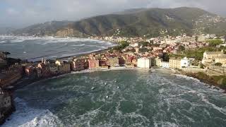 Mareggiata Sestri Levante Drone [upl. by Seagraves828]