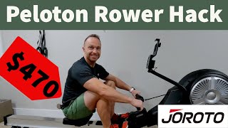 Peloton Row Hack  Joroto MR60 Rower [upl. by Yanahc145]