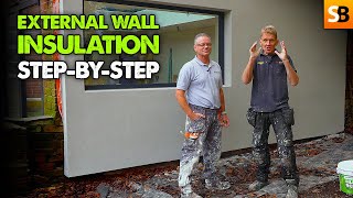 Installing External Wall Insulation  Is it a DIY Job [upl. by Ecal]