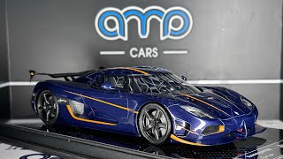 Frontiart Koenigsegg Agera RS F052152 7120 blue tinted carbon 29300 118 [upl. by Nabi611]