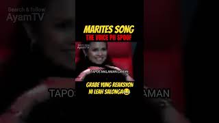 Leah Salongas reaction on Marites Song  VIRAL ampFUNNY [upl. by Feltie]