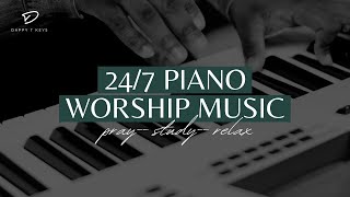 Prayer Instrumental Music with Scriptures amp Nature  247 DappyTKeys Piano Worship [upl. by Eleph468]