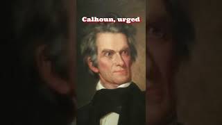 Andrew Jackson Wanted To Kill His Vice President history shorts andrewjackson historyfacts [upl. by Haisi]