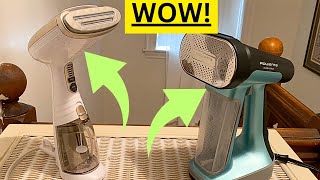 Rowenta Pure Force steamer vs Conair Garment steamer COMPARISON [upl. by Magree406]