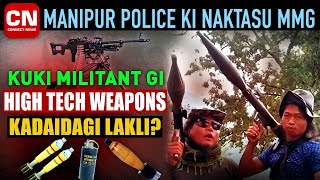 Kuki Militant Gi High Tech Weapons Kadaidagi Lakli I Connect News [upl. by Ludlow781]