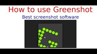 How to use greenshot  a free screen capture software for windows 10 [upl. by Harriet]