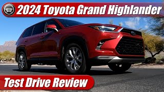 2024 Toyota Grand Highlander Hybrid Limited AWD Test Drive Review [upl. by Bray]