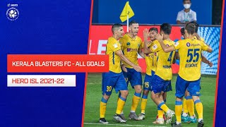 Kerala Blasters FC All Goals  Hero ISL 202122 [upl. by Borchert680]