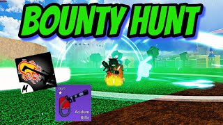 Death Step  Acidum Rifle l Bloxfruits Epic Bounty Hunting Montage ROAD TO 30M [upl. by Elleb417]