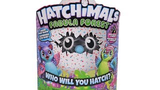 Hatchimals Fabula Forest Tigrette Unboxing Toy Review [upl. by Rockie]