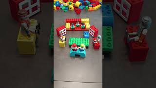 How to build sala set and dining table DIY satisfying blocks Relaxation puzzle Lego asrm [upl. by Amye]