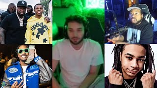 DJ Akademiks amp Adin Ross speak on how much YBN Nahmir should get paid to Box [upl. by Atiral]