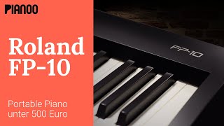 Roland FP10  Portable Piano für Einsteiger [upl. by Aliuqat849]