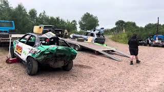 Veterans 2024 national bangers pitwalk part 1 Hednesford hills raceway [upl. by Ydnar]