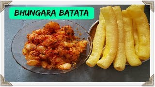 Bhungda batata  Street food  Kathiyavadi recipe  instant recipe [upl. by Nichole743]