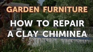 How to Repair a Clay Chiminea [upl. by Nibur472]