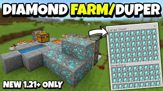 NEWEST Unlimited Diamond FarmDuper for Minecraft 121 Bedrock  Only for 121  DiamondsXp 😱 [upl. by Schacker]