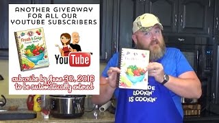 Gooseberry Patch Fresh amp Easy Cookbook Giveaway [upl. by Wagner]