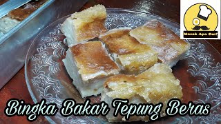 Cara membuat Bingka Tepung Beras [upl. by Mano]