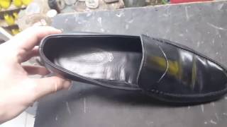 TODS Mens shoe A full resole [upl. by Elorac]